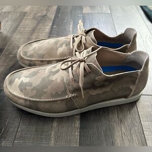 Clarks Collection ShacreLite Low Camo Nubuck Shoes Men's 12 Extreme Comfort